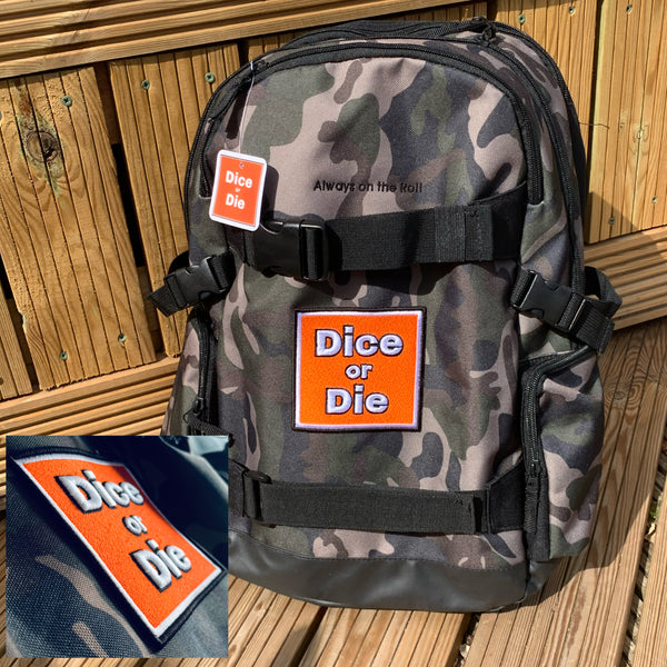 Camo Pop Stitch SK8board bag